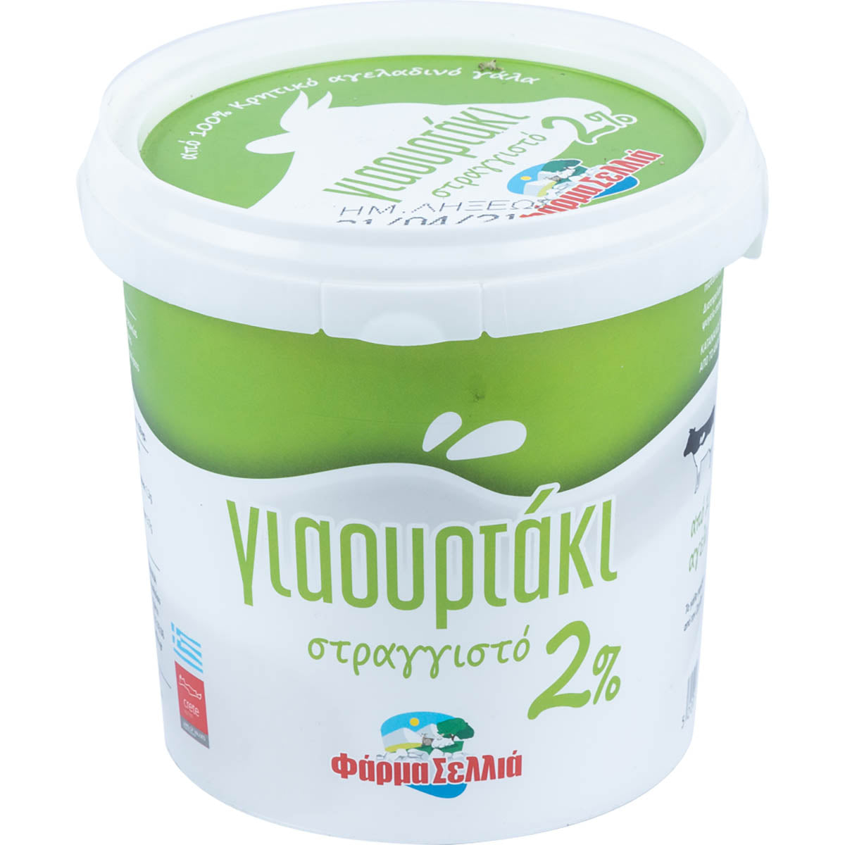Φάρμα Σελλιά Γιαουρτάκι Στραγγιστό 2% 1 kg