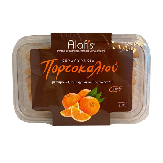 Alafis Κουλουράκι Πορτοκαλιού 300 gr