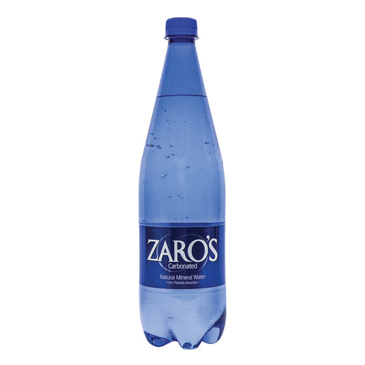 Zaro’s Sparkling Ανθρακούχο Μεταλλικό Νερό 1 lt