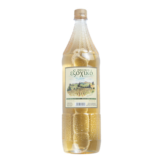 Εξοχικό Κρασί Λευκό Ημίγλυκο 1,5 lt