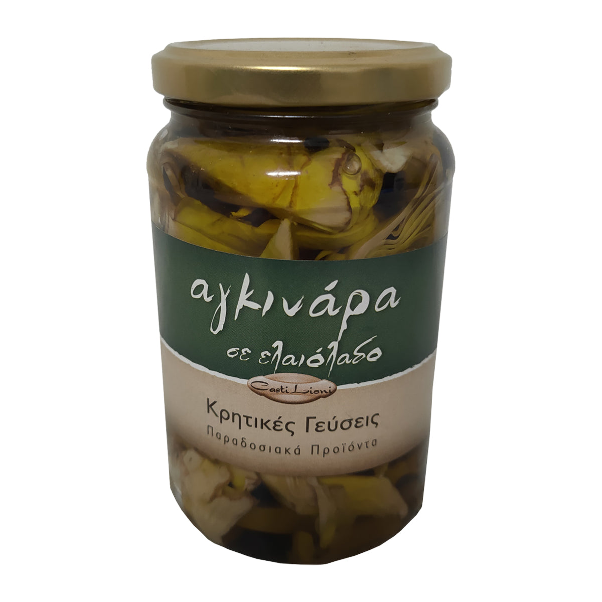 Κρητικές Γεύσεις Αγκινάρες Σε Ελαιόλαδο 330 gr