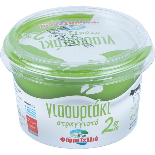 Φάρμα Σελλιά Γιαουρτάκι Στραγγιστό 2% 200 gr