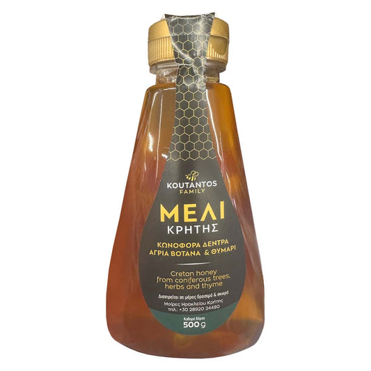 Κουτάντος Μέλι Από Θυμάρι & Βότανα Squeeze 500 gr